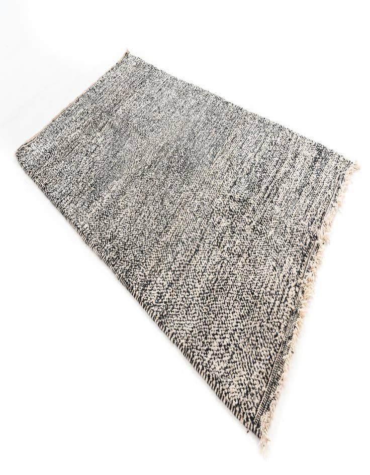 Detail image of  5' 2 x 8' 10  Hand Knotted Moroccan Wool Rug