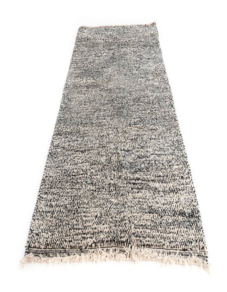 Detail image of  5' 2 x 8' 10  Hand Knotted Moroccan Wool Rug