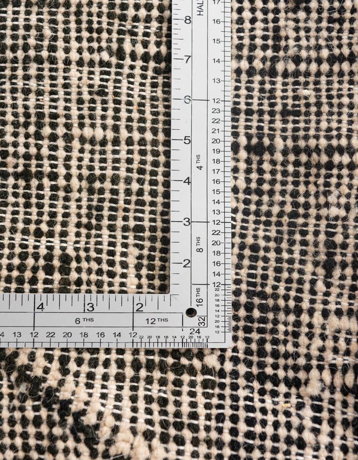 Detail image of  5' 2 x 9' 2  Hand Knotted Moroccan Wool Rug