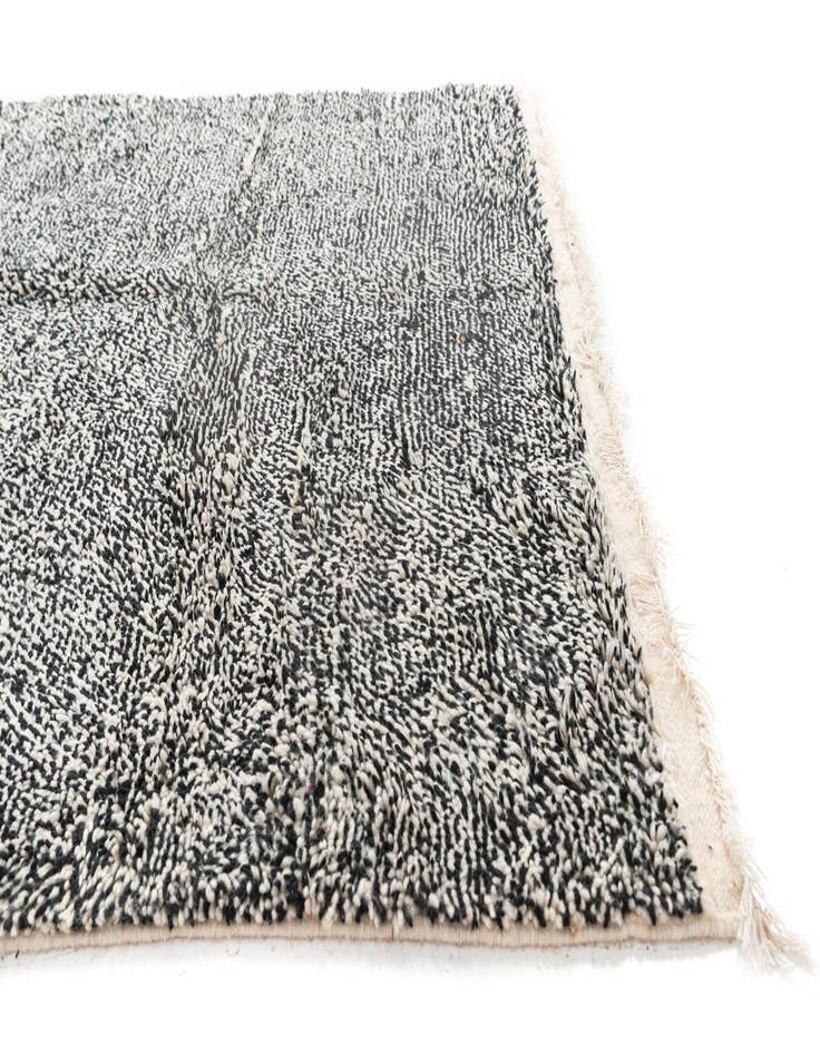 Detail image of  6' 5 x 10'  Hand Knotted Moroccan Wool Rug