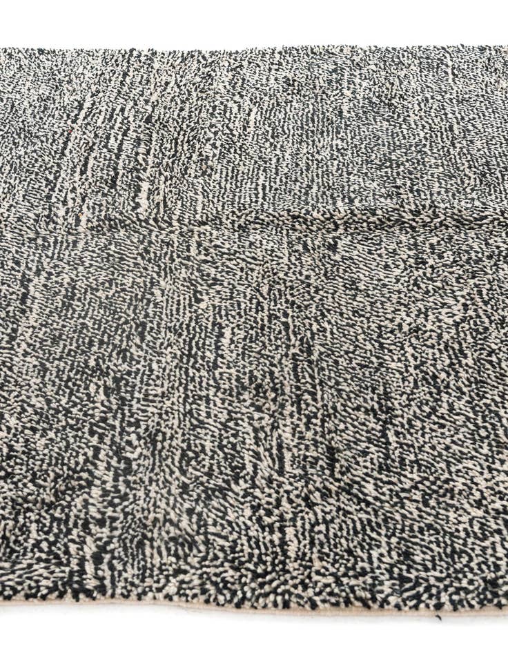 Detail image of  6' 5 x 10'  Hand Knotted Moroccan Wool Rug