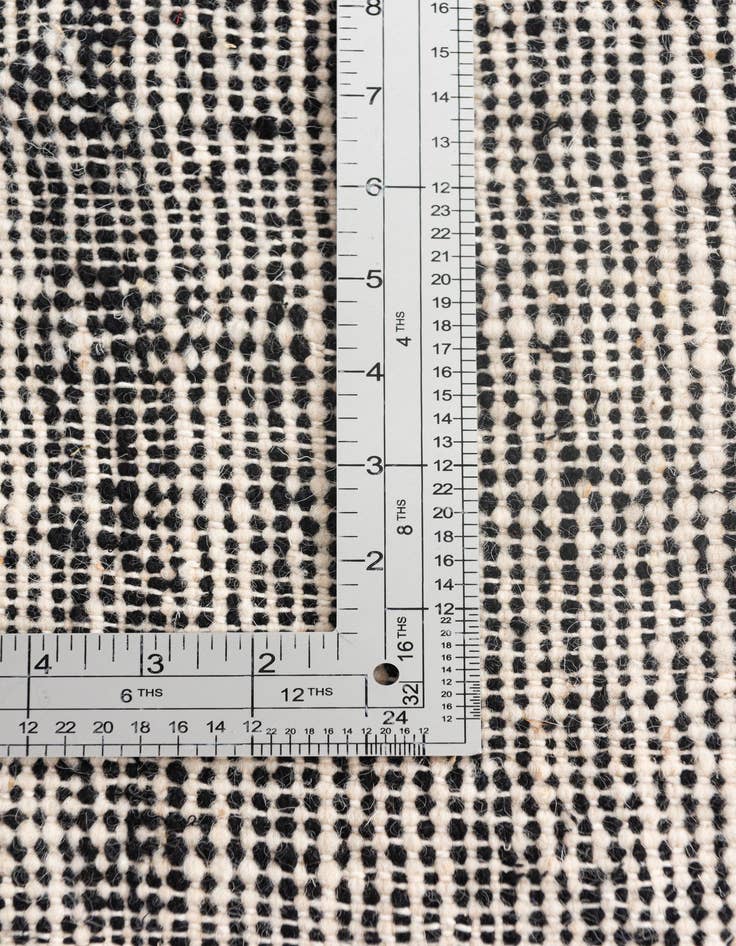 Detail image of  4' 10 x 8' 2  Hand Knotted Moroccan Wool Rug