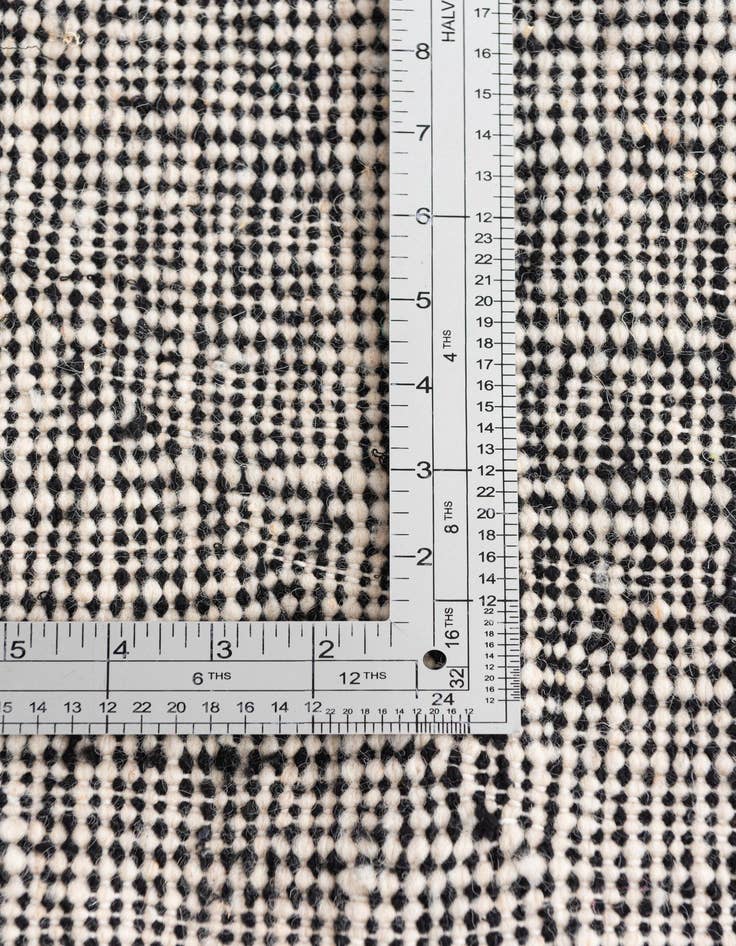 Detail image of  6' 6 x 9' 9  Hand Knotted Moroccan Wool Rug