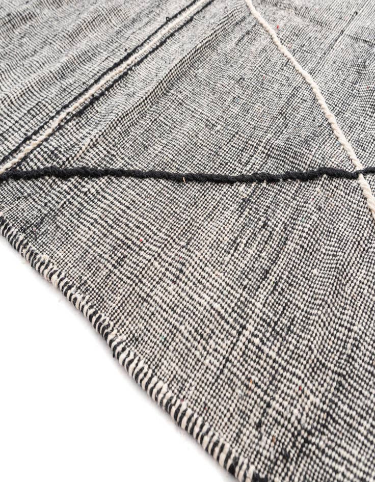 Detail image of  6' 7 x 10'  Hand Knotted Moroccan Wool Rug