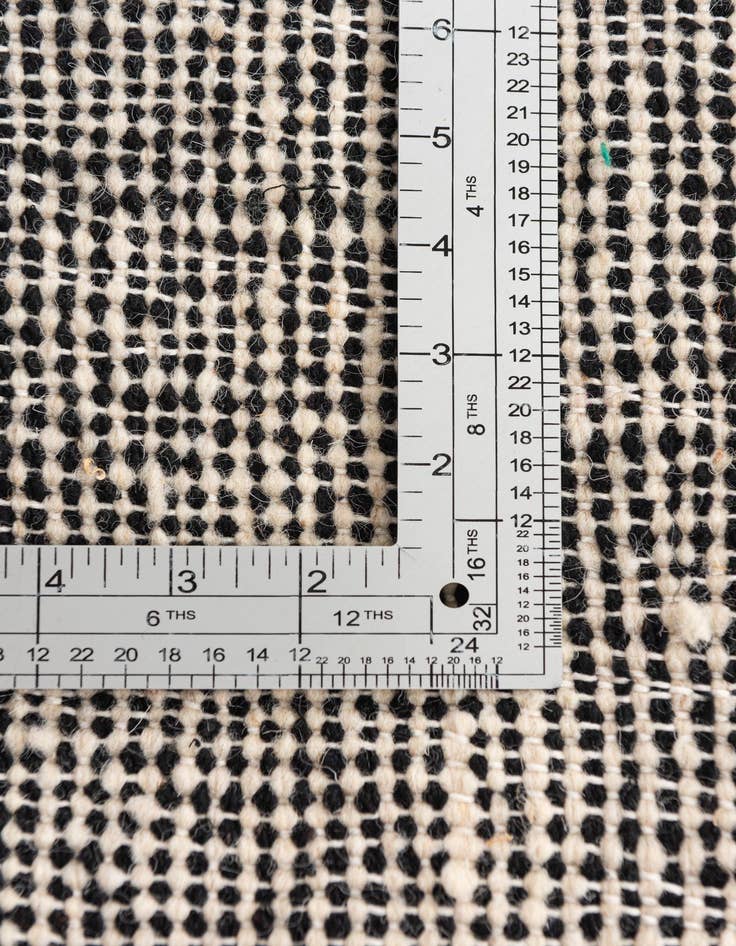 Detail image of  6' 5 x 9' 3  Hand Knotted Moroccan Wool Rug