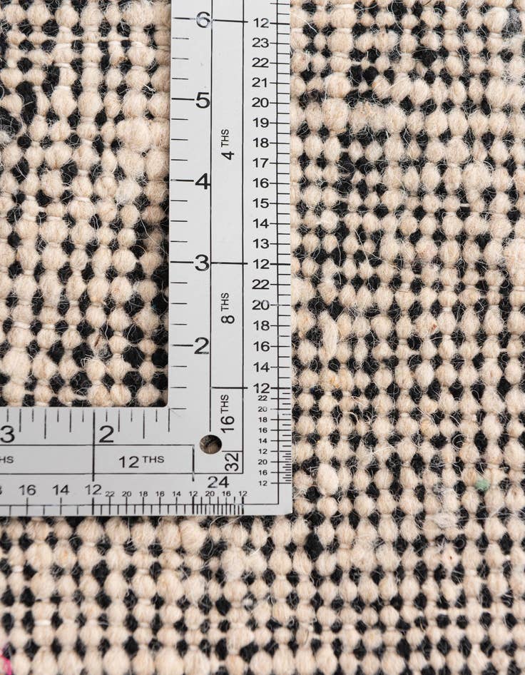 Detail image of  6' x 9' 10  Hand Knotted Moroccan Wool Rug