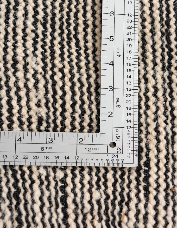 Detail image of  6' 5 x 10' 3  Hand Knotted Moroccan Wool Rug