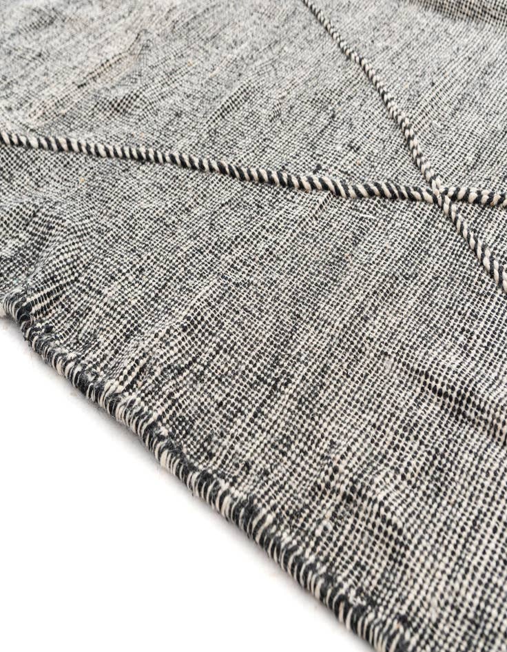 Detail image of  6' 7 x 9' 9  Hand Knotted Moroccan Wool Rug