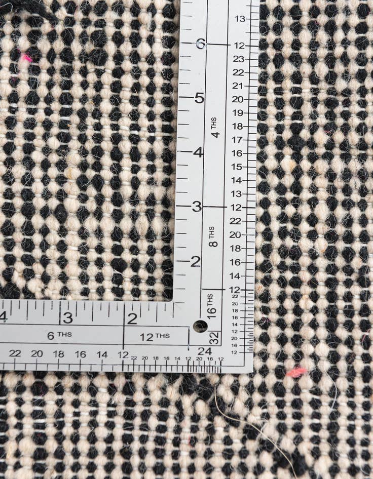 Detail image of  6' 9 x 10' 4  Hand Knotted Moroccan Wool Rug