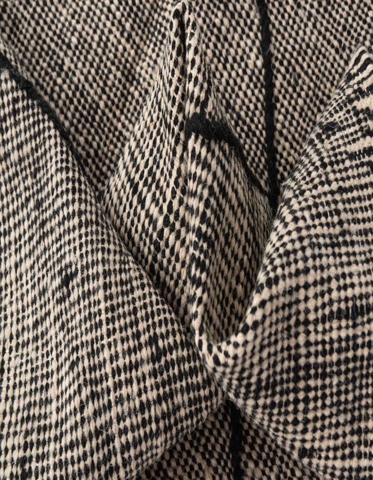 Detail image of  6' 3 x 10' 2  Hand Knotted Moroccan Wool Rug