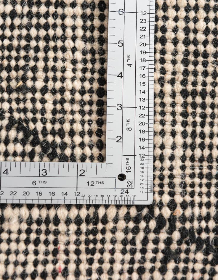 Detail image of  6' 3 x 10' 2  Hand Knotted Moroccan Wool Rug