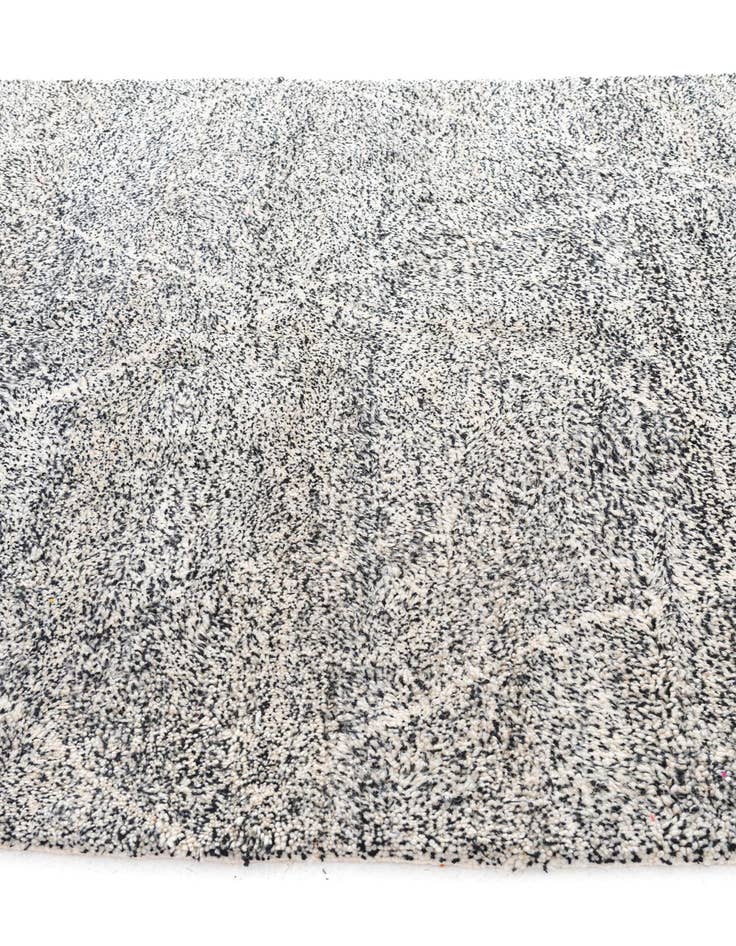 Detail image of  6' 9 x 9' 5  Hand Knotted Moroccan Wool Rug