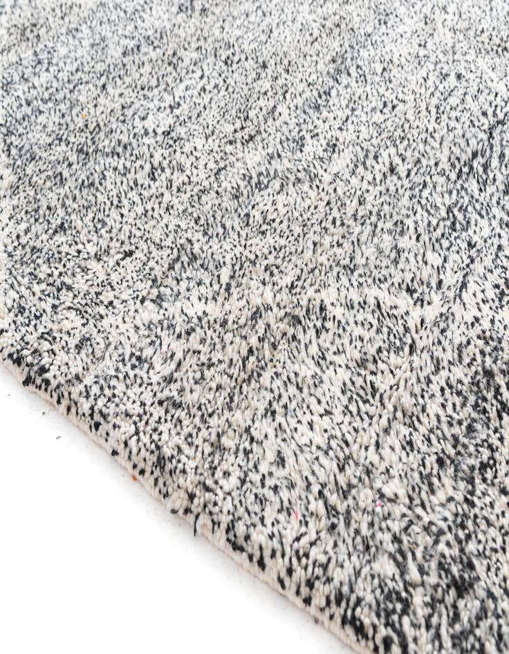 Detail image of  6' 9 x 9' 5  Hand Knotted Moroccan Wool Rug