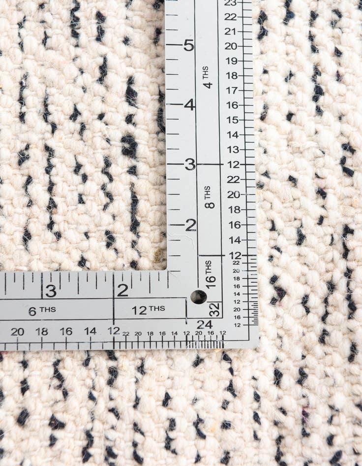 Detail image of  6' 9 x 9' 5  Hand Knotted Moroccan Wool Rug