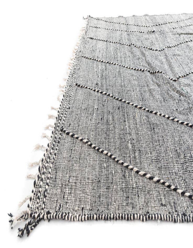 Detail image of  9' 2 x 13' 6  Hand Knotted Moroccan Wool Rug