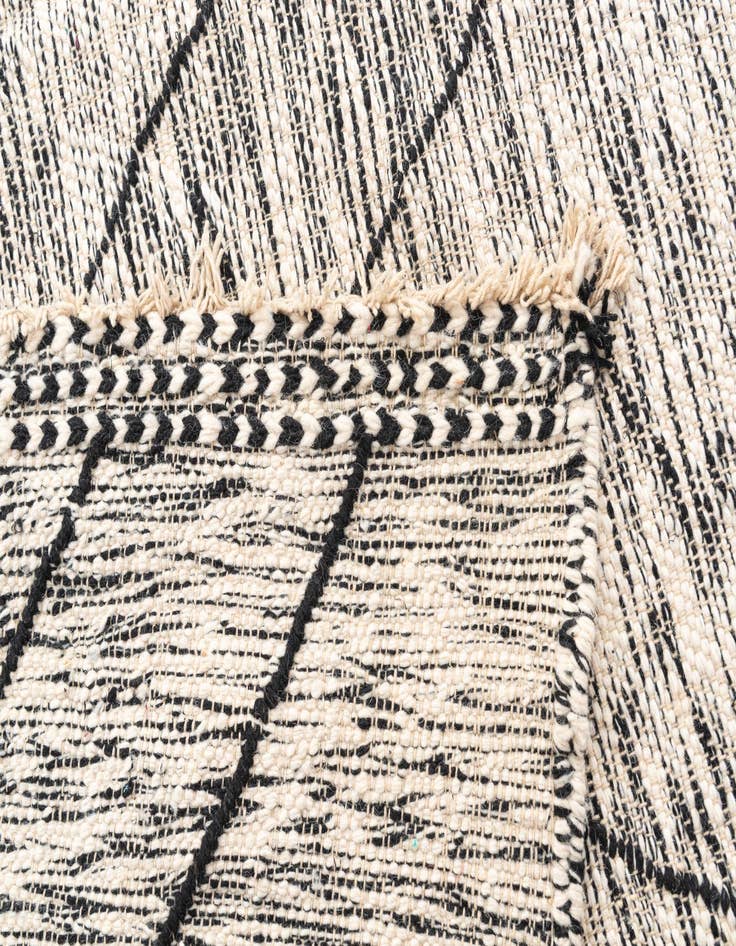 Detail image of  9' 1 x 12' 7  Hand Knotted Moroccan Wool Rug