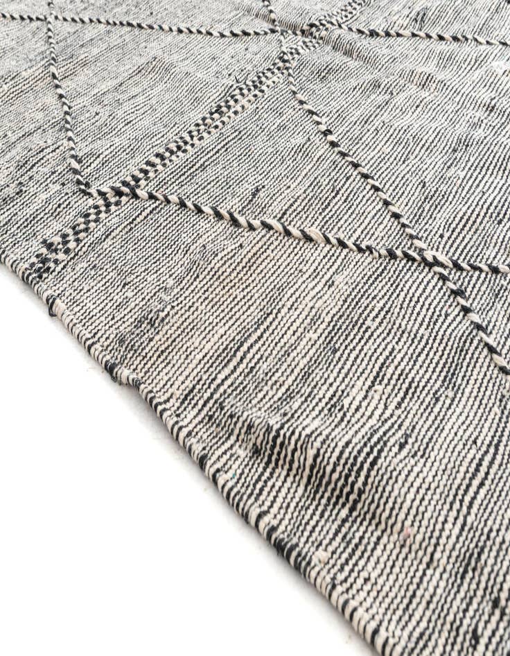 Detail image of  6' 6 x 10' 4  Hand Knotted Moroccan Wool Rug