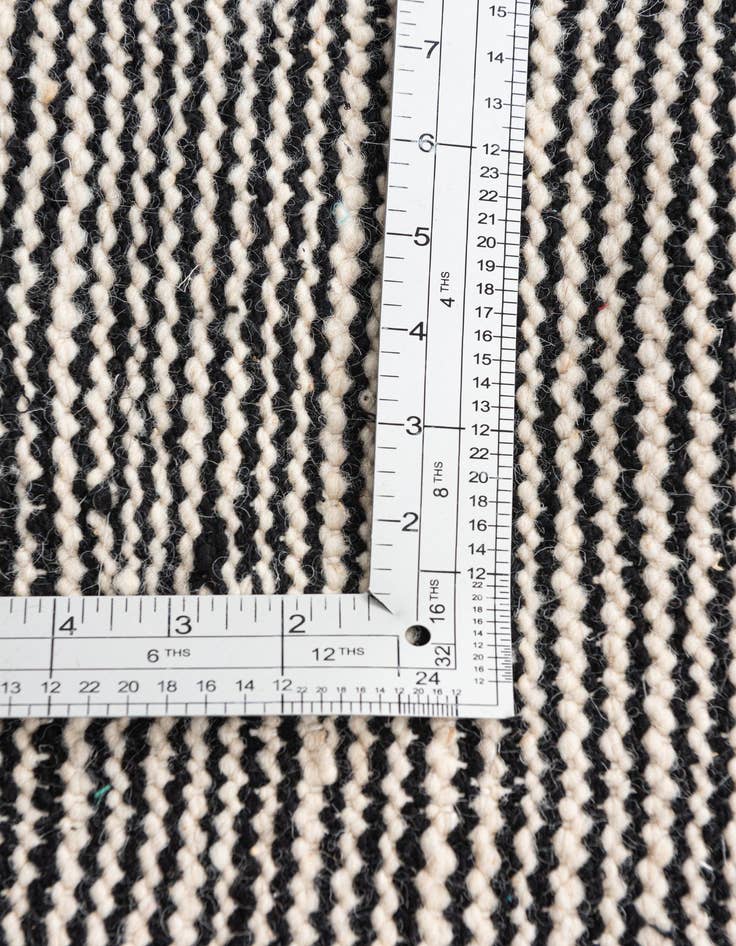 Detail image of  6' 6 x 10' 4  Hand Knotted Moroccan Wool Rug