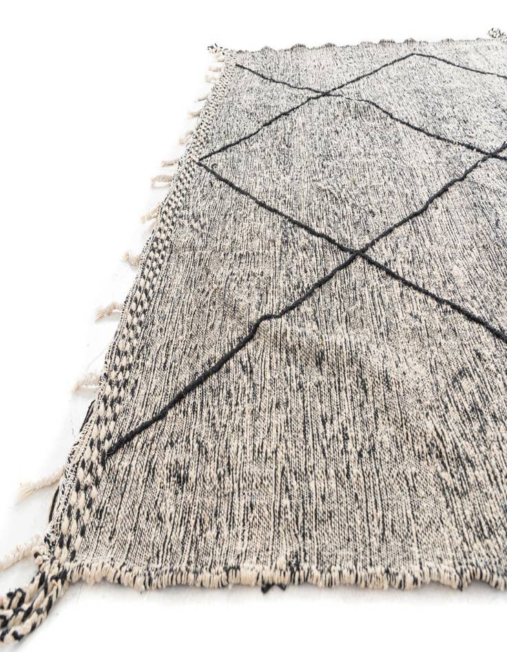 Detail image of  8' 3 x 11' 6  Hand Knotted Moroccan Wool Rug