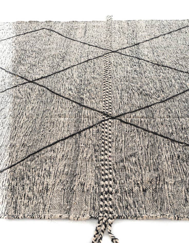 Detail image of  8' 3 x 11' 6  Hand Knotted Moroccan Wool Rug