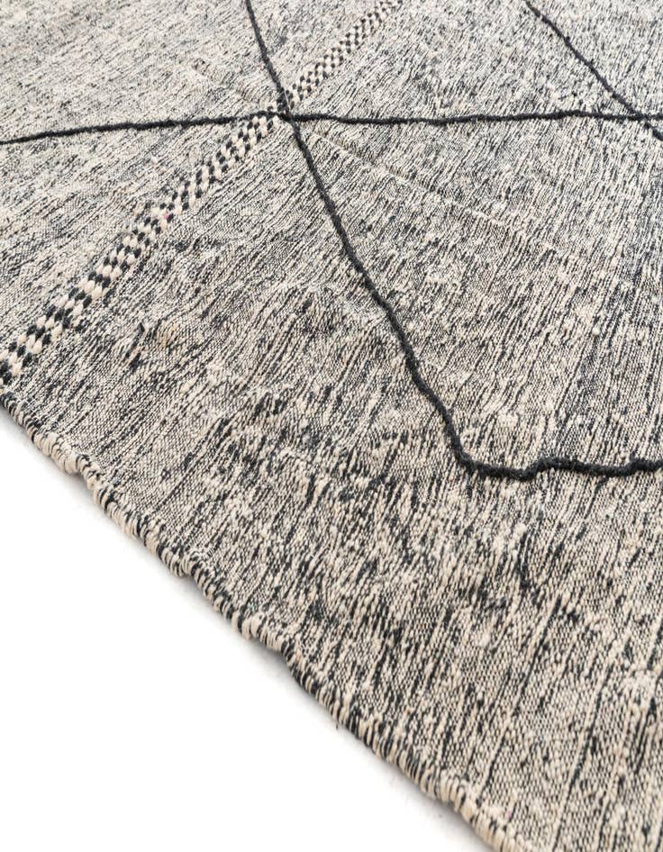 Detail image of  8' 3 x 11' 6  Hand Knotted Moroccan Wool Rug