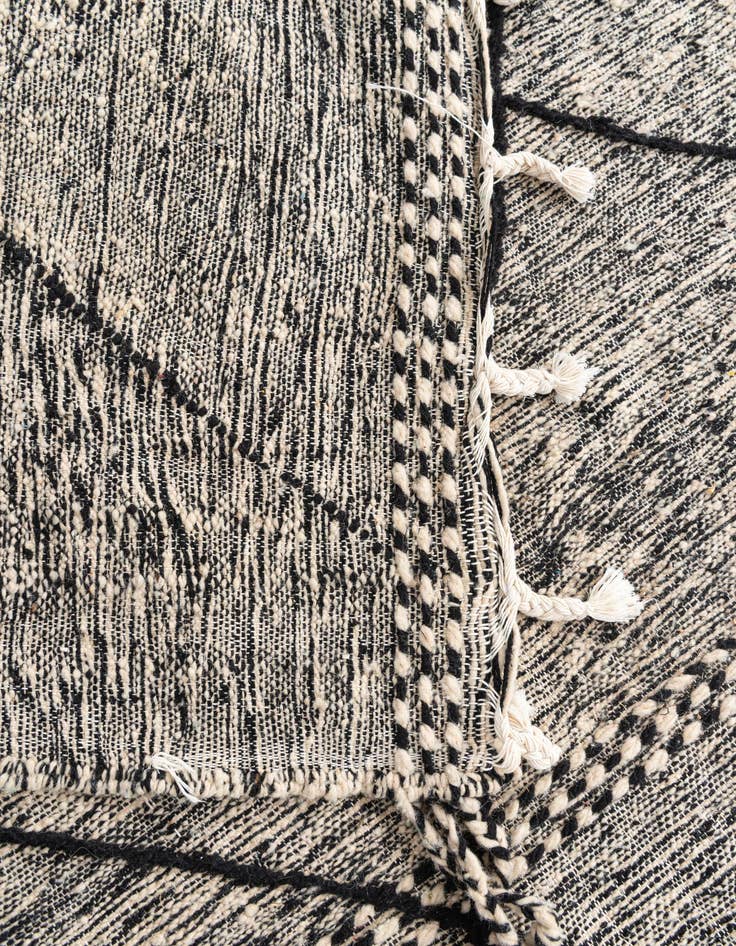 Detail image of  8' 3 x 11' 6  Hand Knotted Moroccan Wool Rug