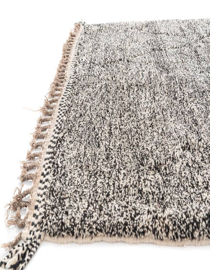 Detail image of  6' 9 x 9' 7  Hand Knotted Moroccan Wool Rug