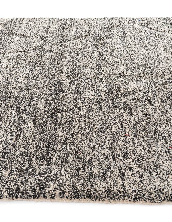 Detail image of  6' 9 x 9' 7  Hand Knotted Moroccan Wool Rug