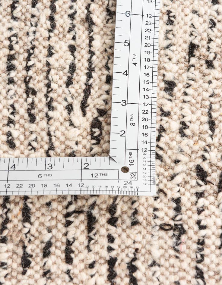 Detail image of  6' 9 x 9' 7  Hand Knotted Moroccan Wool Rug