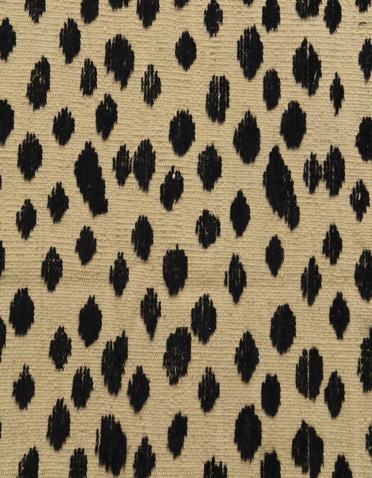 Detail image of  4' 3 x 6'  Hand Knotted Moroccan Wool Rug