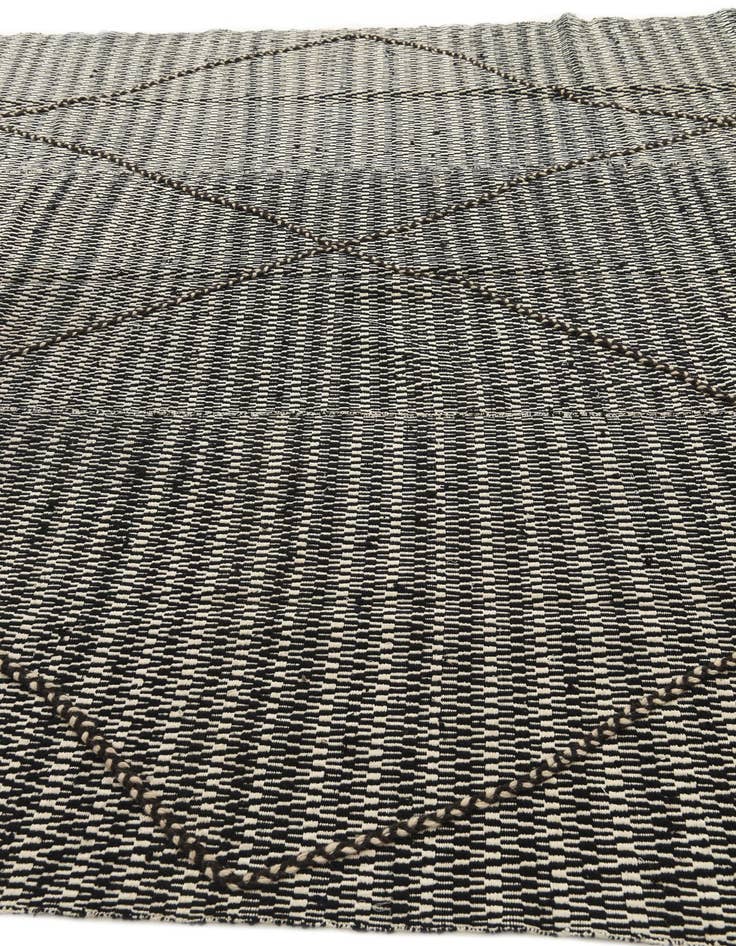 Detail image of  8' 8 x 11' 8  Hand Knotted Moroccan Wool Rug