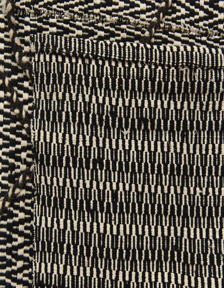 Detail image of  8' 8 x 11' 8  Hand Knotted Moroccan Wool Rug