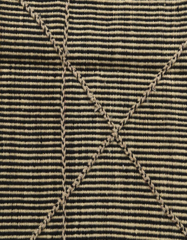 Detail image of  5' 6 x 7' 6  Hand Knotted Moroccan Wool Rug