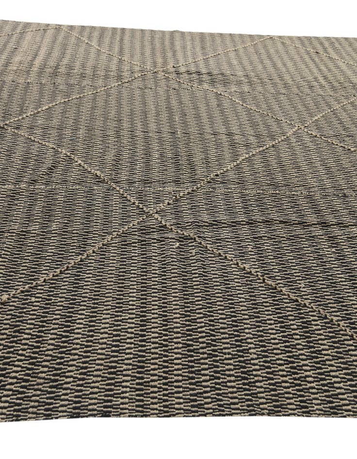 Detail image of  9' 9 x 14' 3  Hand Knotted Moroccan Wool Rug