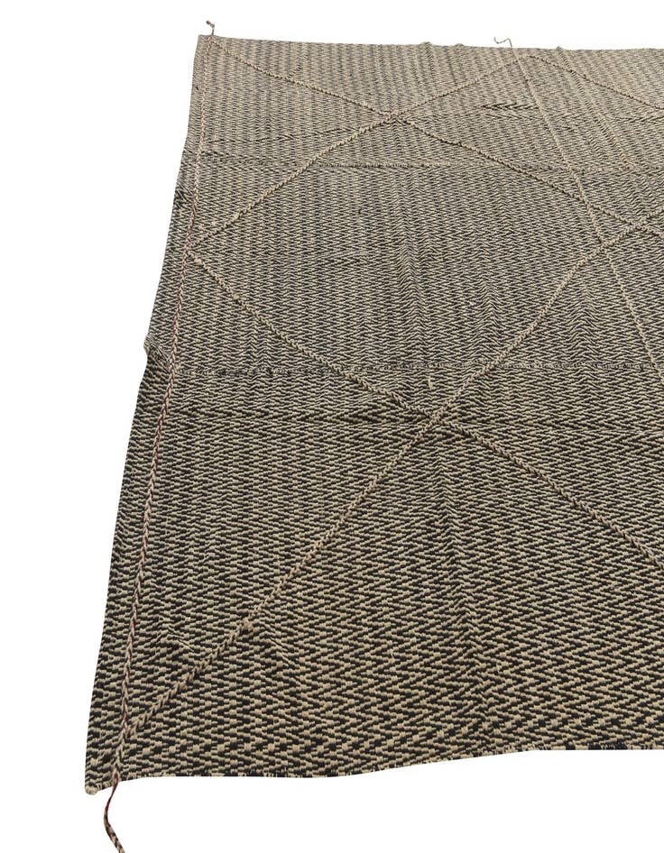 Detail image of  9' 6 x 14' 3  Hand Knotted Moroccan Wool Rug