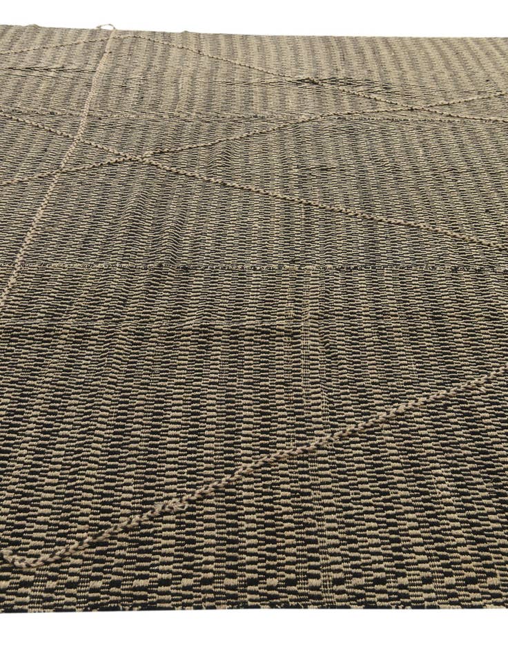 Detail image of  9' 6 x 14' 3  Hand Knotted Moroccan Wool Rug