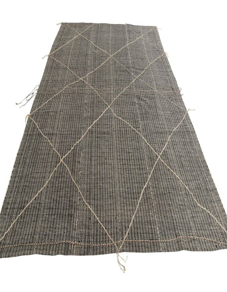 Detail image of  8' 8 x 11' 9  Hand Knotted Moroccan Wool Rug