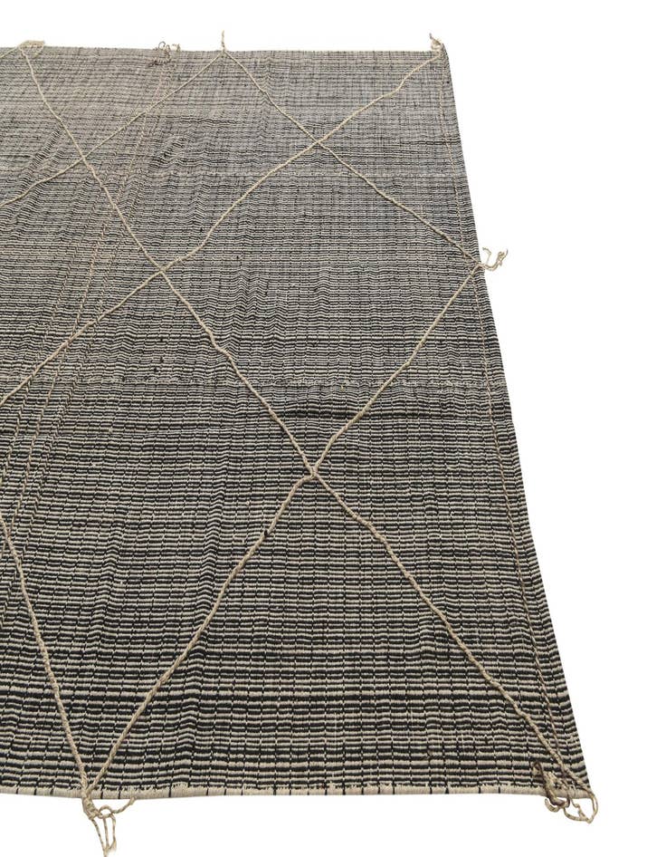 Detail image of  8' 8 x 11' 9  Hand Knotted Moroccan Wool Rug