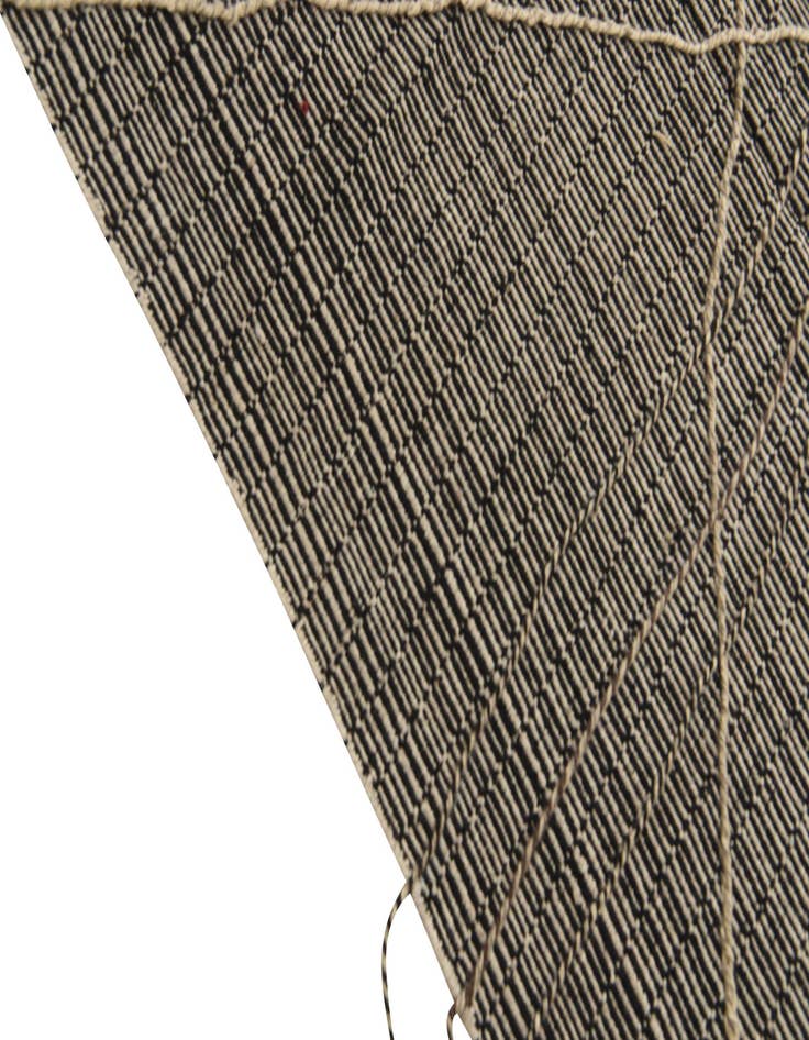 Detail image of  8' 8 x 11' 9  Hand Knotted Moroccan Wool Rug