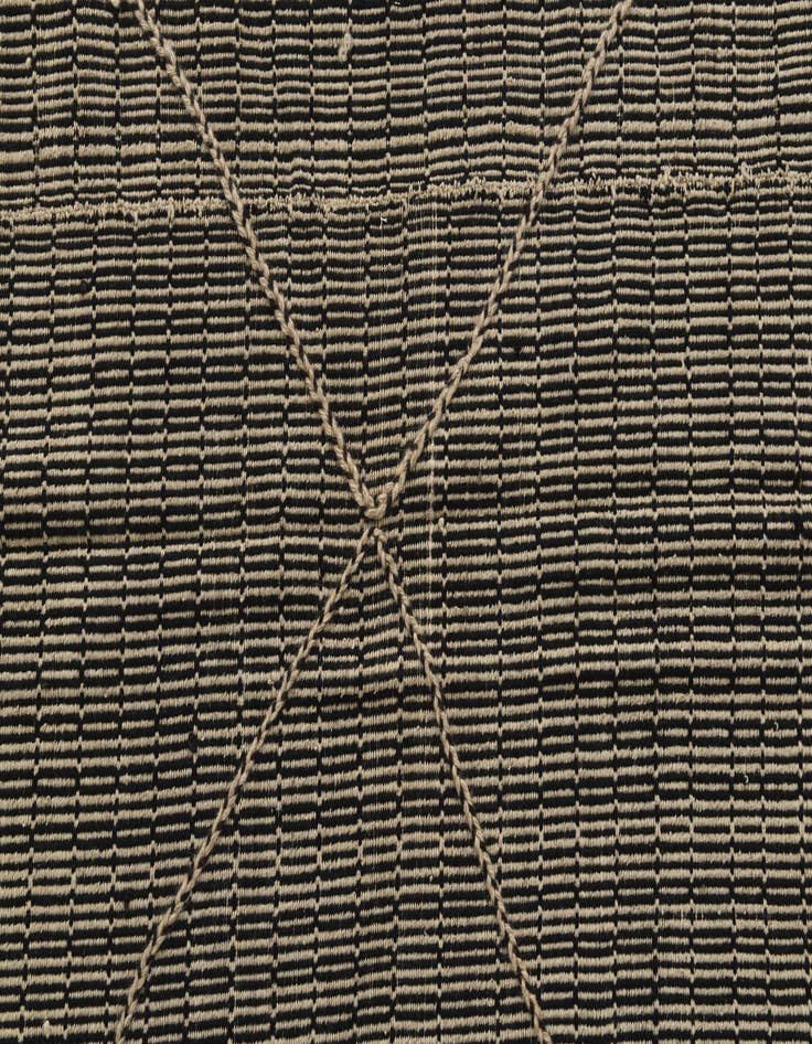 Detail image of  8' 7 x 12' 3  Hand Knotted Moroccan Wool Rug