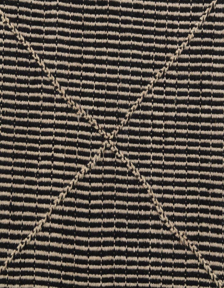 Detail image of  9' 7 x 14' 4  Hand Knotted Moroccan Wool Rug