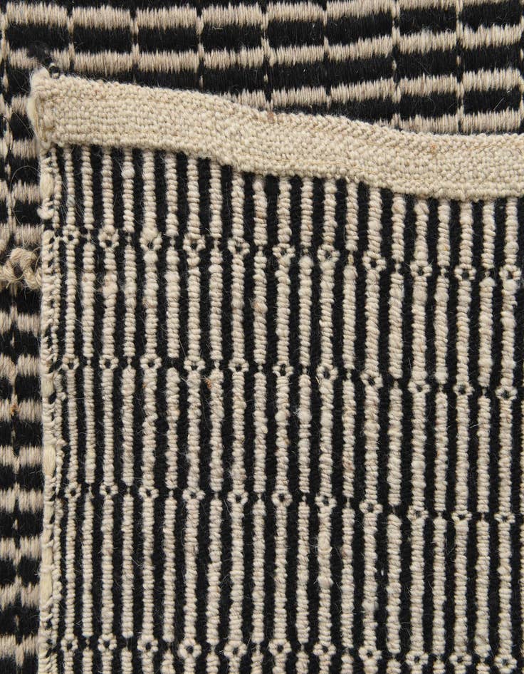 Detail image of  9' 7 x 14' 4  Hand Knotted Moroccan Wool Rug