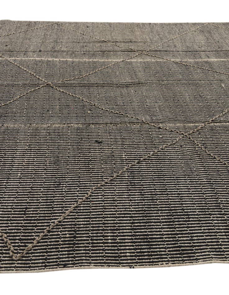 Detail image of  9' 5 x 14' 3  Hand Knotted Moroccan Wool Rug