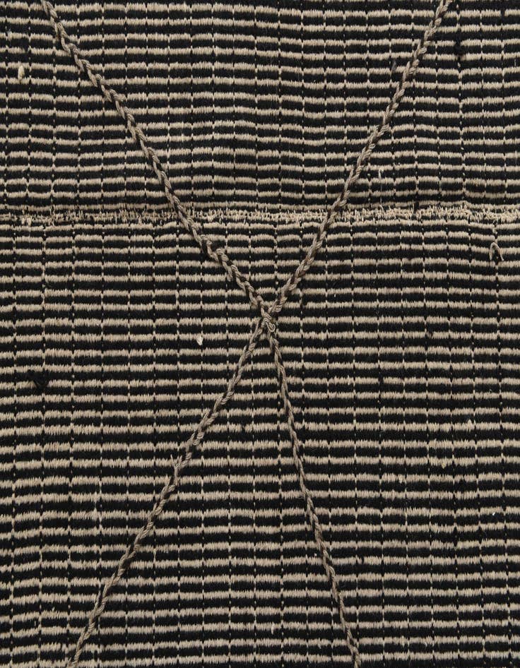 Detail image of  9' 5 x 14' 3  Hand Knotted Moroccan Wool Rug