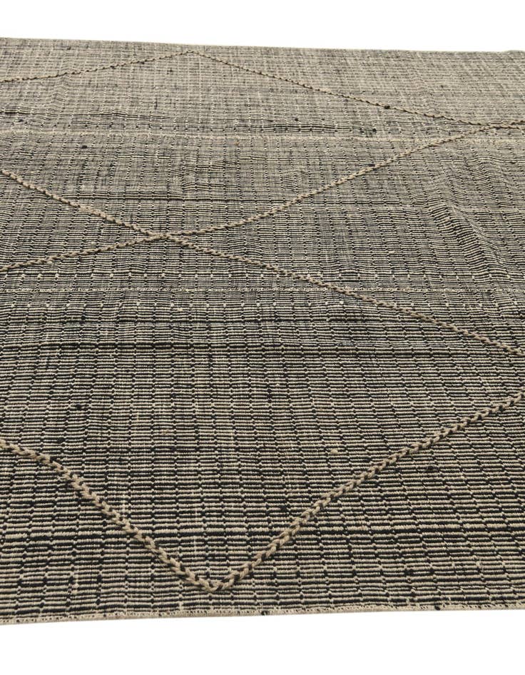 Detail image of  8' 9 x 11' 8  Hand Knotted Moroccan Wool Rug