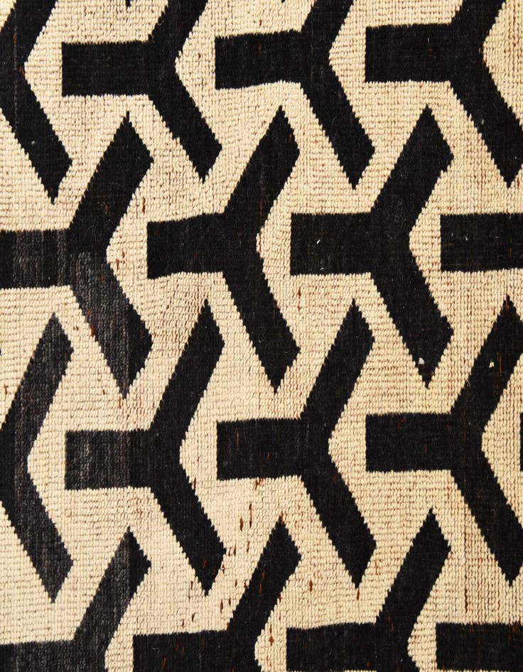 Detail image of  8' 10 x 11' 9  Hand Knotted Moroccan Wool Rug