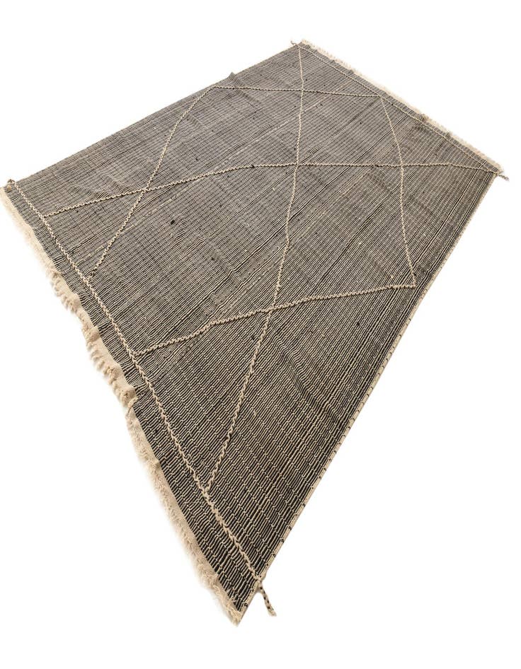 Detail image of  8' 7 x 12' 2  Hand Knotted Moroccan Wool Rug