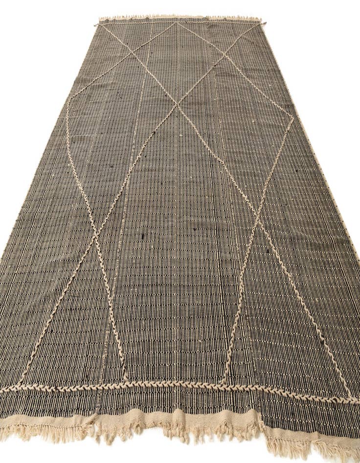 Detail image of  8' 7 x 12' 2  Hand Knotted Moroccan Wool Rug