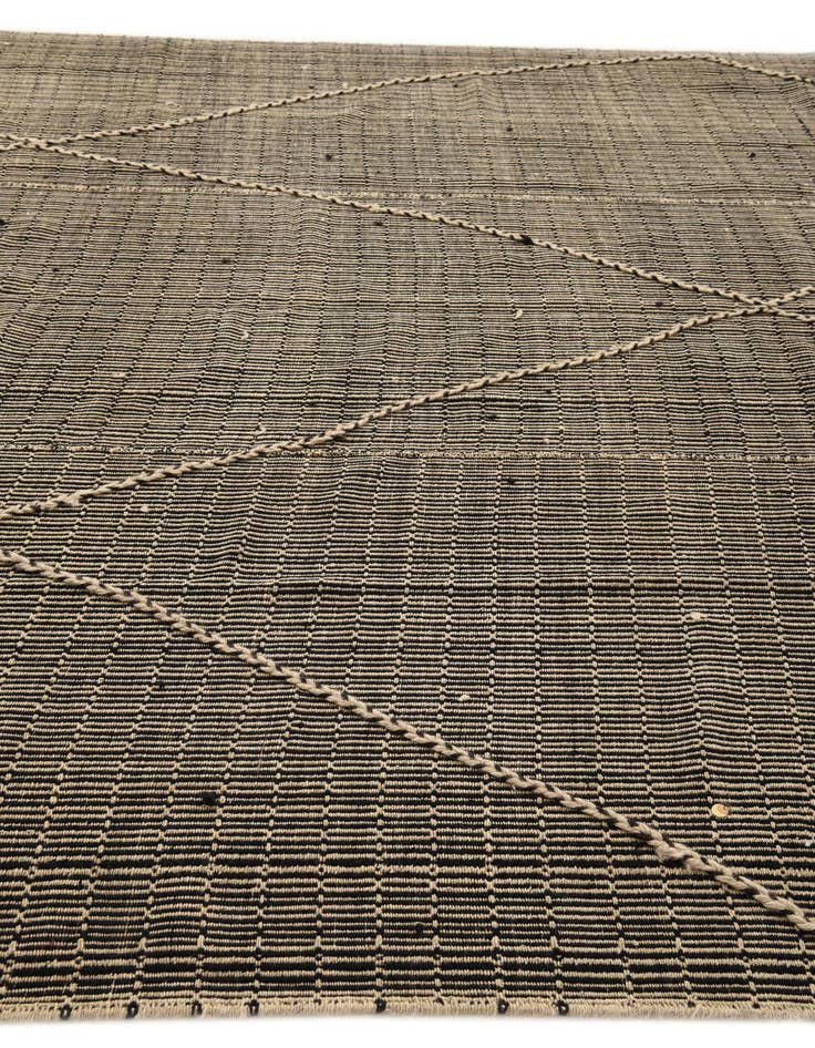 Detail image of  8' 7 x 12' 2  Hand Knotted Moroccan Wool Rug