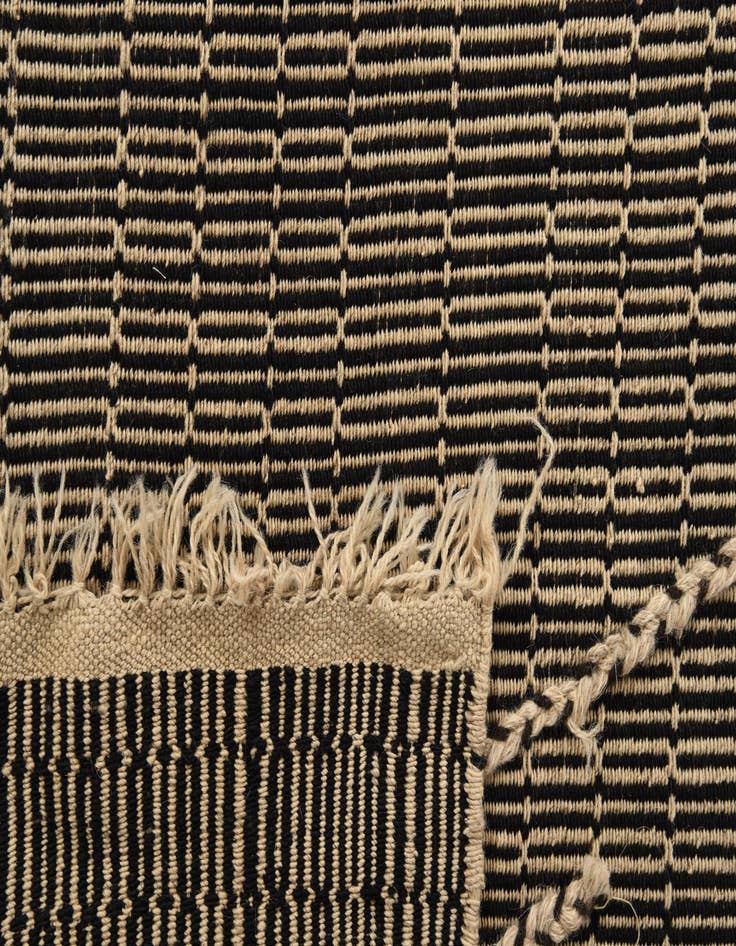 Detail image of  8' 7 x 12' 2  Hand Knotted Moroccan Wool Rug